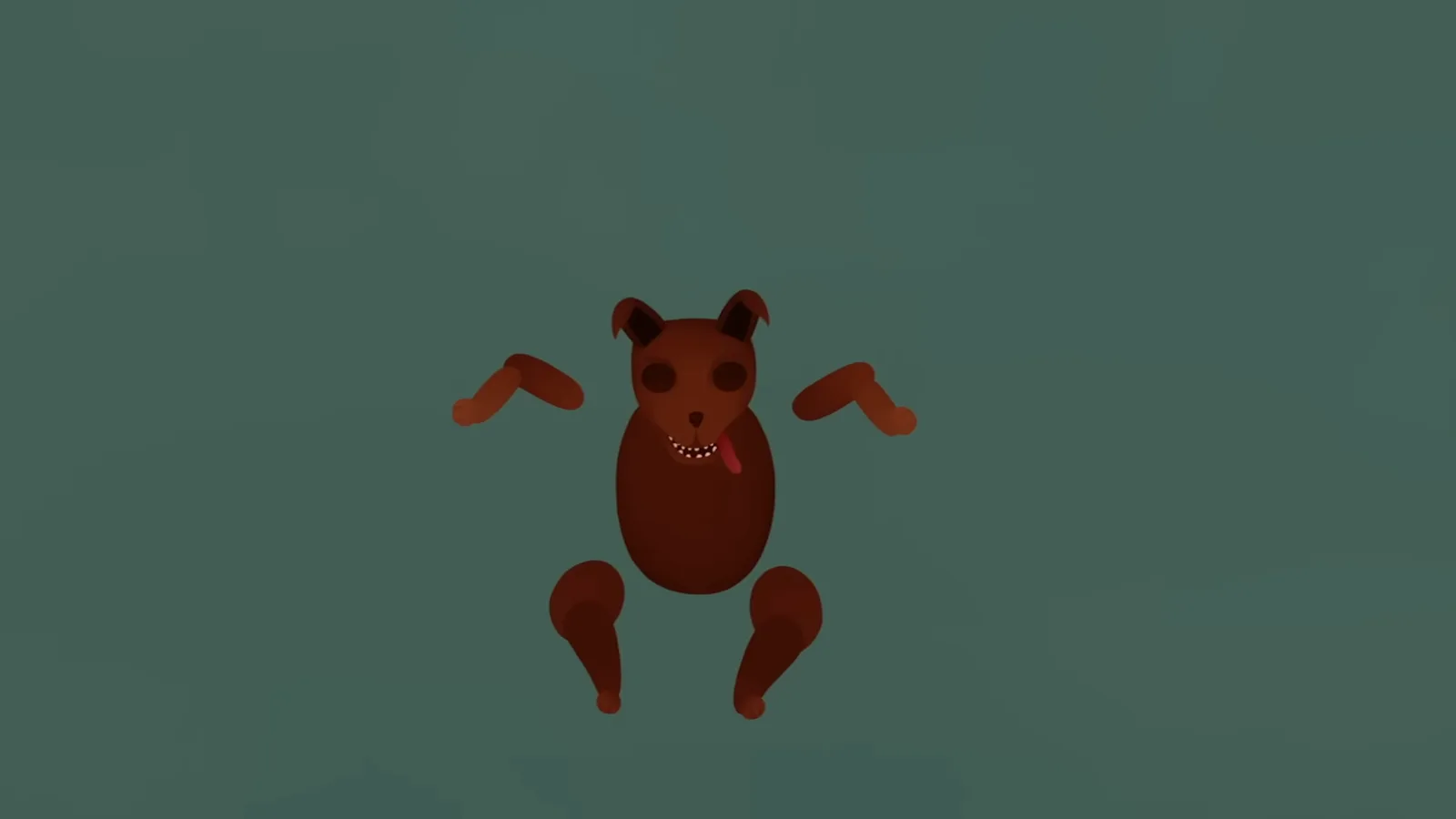 The dog paddling and frolicking in the river during the Chinese zodiac Great Race, its playfulness delaying it to eleventh place The dog paddling and frolicking in the river during the Chinese zodiac Great Race, its playfulness delaying it to eleventh place